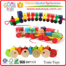 Wooden Train Set - Toy Vehicle